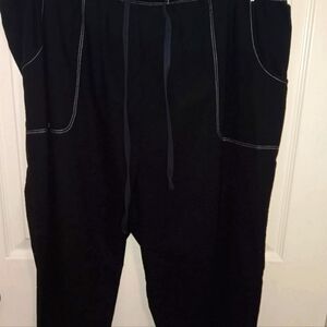 FRESH PRODUCE SHEETING PULL ON CAPRIS 1X DARK BLUE